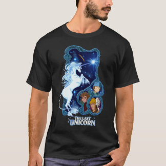 Das letzte Einhorn lustig T-Shirt