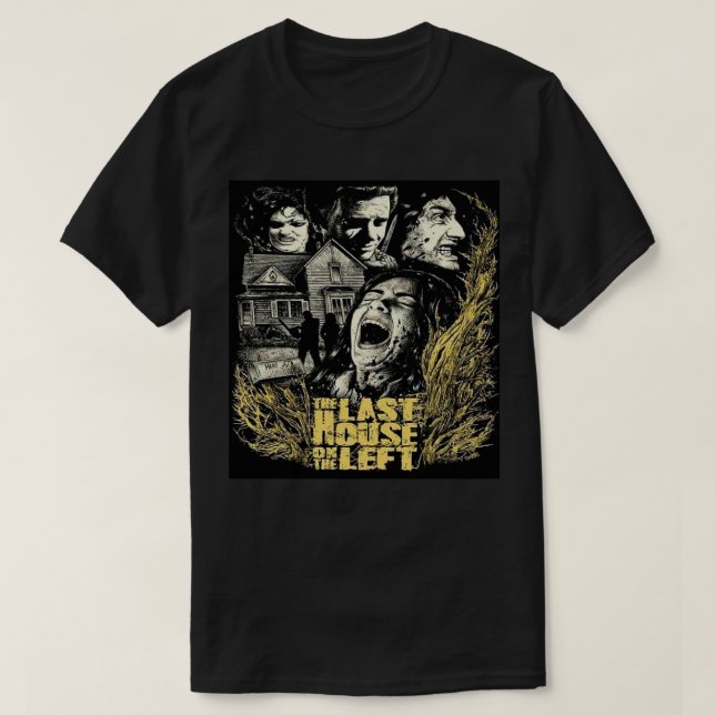 Das letzte Haus auf dem links T-Shirt (Design vorne)