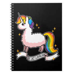 Das letzte Llamacorn Notizblock
