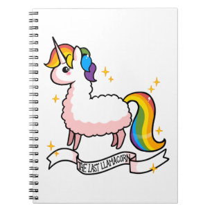Das letzte Llamacorn Notizblock
