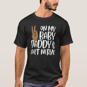 Das letzte Nerve Groovy Peace Happy von meinem Bab T-Shirt