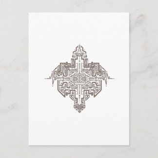 Das letzte Raster Postkarte