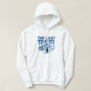 Das letzte Reiseabenteuer Pinguin Schneebedeckter Hoodie