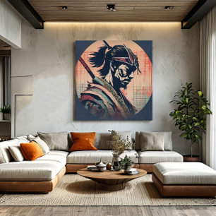 Das letzte Schweigen des Samurai Leinwanddruck