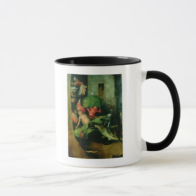 Das letzte Urteil: Detail der Tonne Tasse (Rechts)