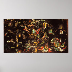 Das letzte Urteil durch Hieronymus Bosch Poster