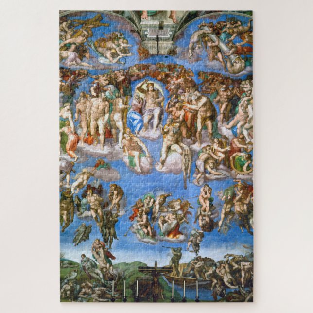 Das letzte Urteil, Michelangelo (Vertikal)