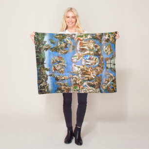 Das letzte Urteil, Michelangelo, 1536-1541 Fleecedecke