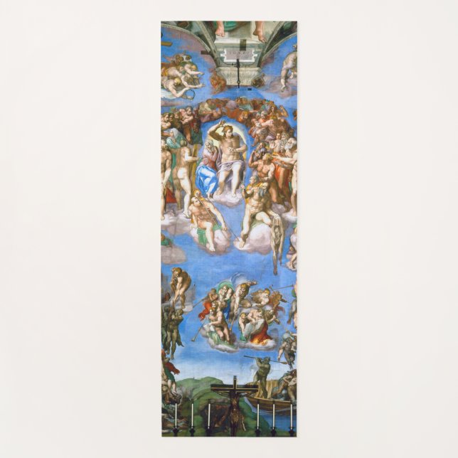 Das letzte Urteil, Michelangelo Yogamatte (Vorderseite)
