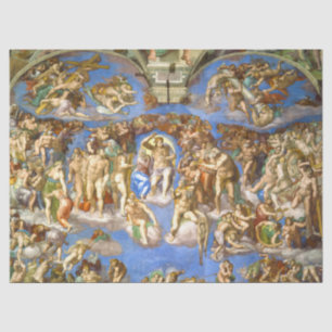 Das letzte Urteil, Sixtinische Kapelle von Michela Seidenpapier