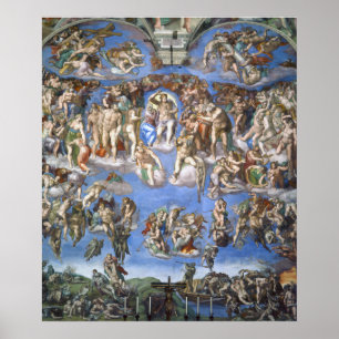 Das letzte Urteil von Michelangelo - Poster