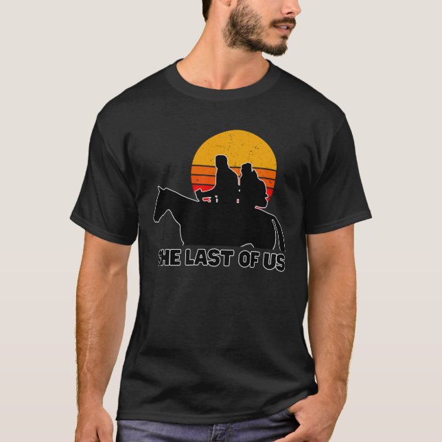 Das letzte von US Joel und Ellie T-Shirt (Vorderseite)