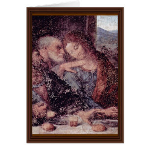Das letztes Abendessen-Detail durch Leonardo da