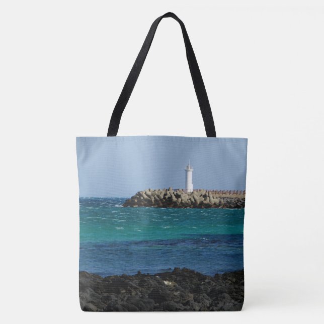 Das Leuchtturm auf einem Tasche (Vorderseite)