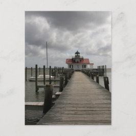 Das Leuchtturm des Roanoke-Südens Postkarte