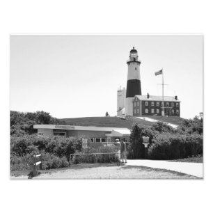 Das Leuchtturm in Montauk, NY Fotodruck