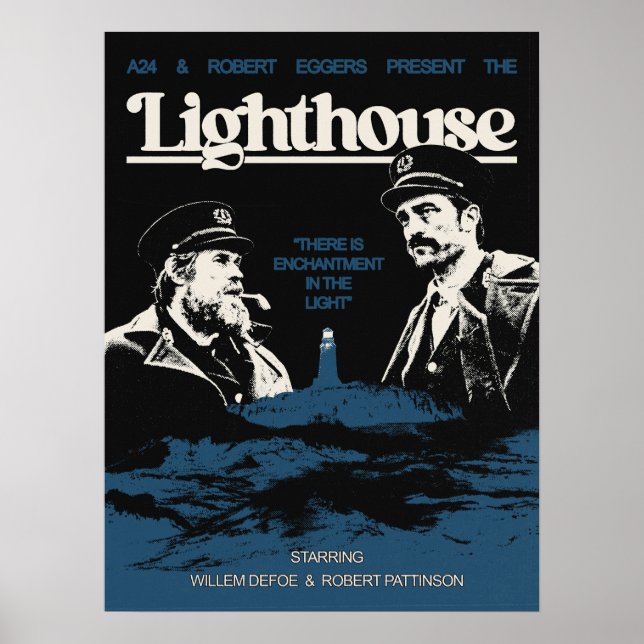 Das Leuchtturm Poster (Vorne)