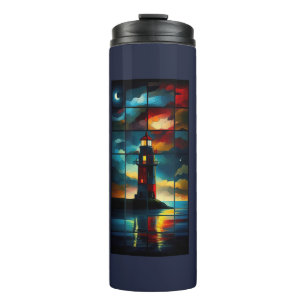 Das Leuchtturm Thermosbecher