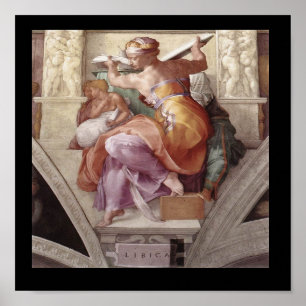 Das libysche Sibyl-Poster Poster