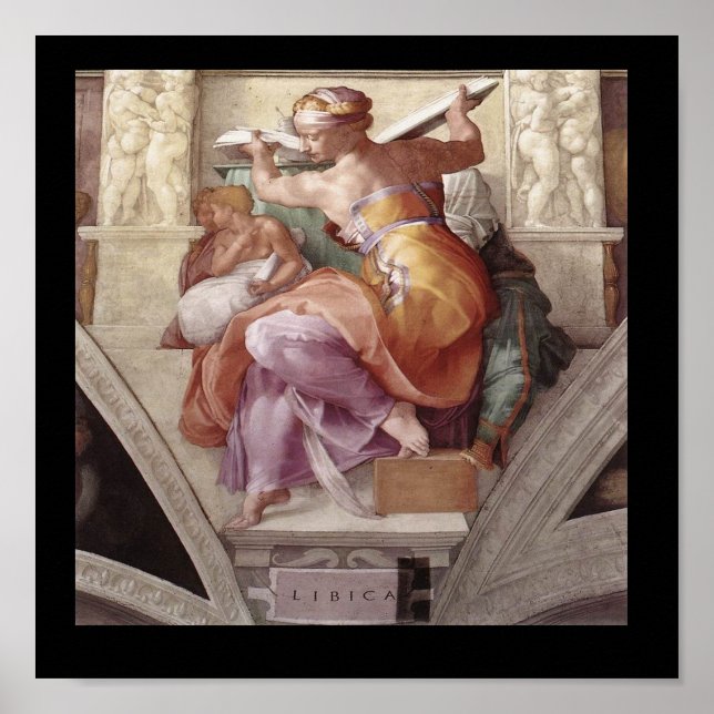 Das libysche Sibyl-Poster Poster (Vorne)