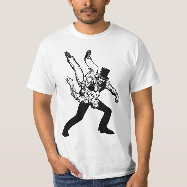 Das Licht Abraham Lincolns Chokeslam T-Shirt (Vorderseite)