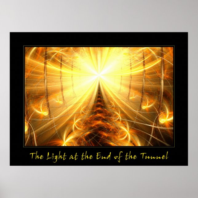 Das Licht am Ende des Tunnels Poster (Vorne)