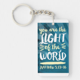 Das Licht der Christlichen Geschenkbibel der Welt Schlüsselanhänger