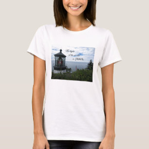 Das Licht der Welt ist Jesus. T-Shirt