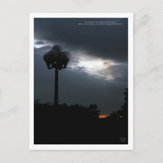 Das Licht der Welt Postkarte