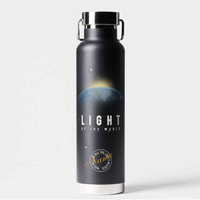 Das Licht der Welt | Trinkflasche (Vorne)