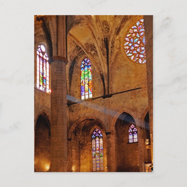 Das Licht Gottes Postkarte (Vorderseite)