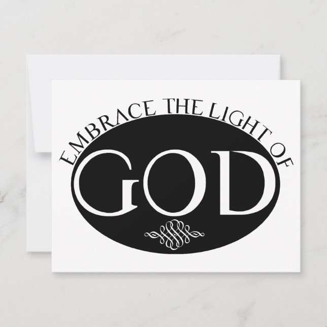 Das Licht Gottes verkörpern (Vorderseite)