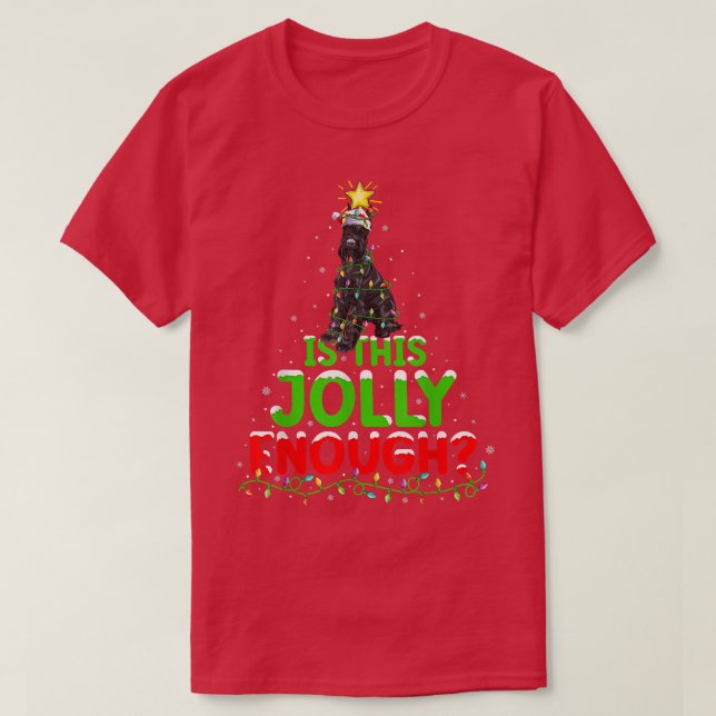Das Licht ist dieser fröhlich genug Riese Schnauze T-Shirt (Design vorne)
