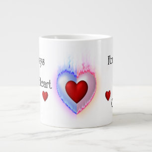 Das Licht meiner lebenslangen Jumbo-Tasse