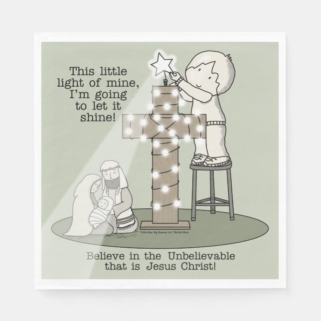 Das Licht meines Serviette (Vorderseite)