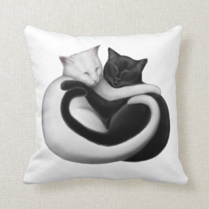 Das Liebe-Katzen-Kissen Kissen