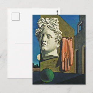 Das Liebeslied Giorgio de Chirico Postkarte