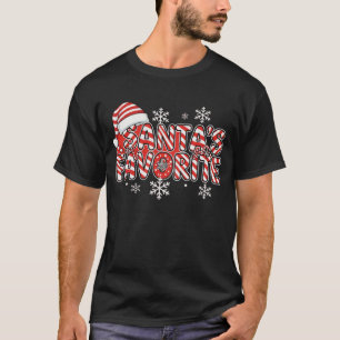 Das liebste Shirt des Weihnachtsmanns Funny Chri