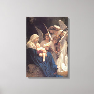 Das Lied der Engel (Vintage Kunst) Leinwanddruck