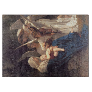 Das Lied der Engel (Vintage Kunst) Schneidebrett