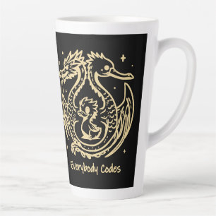 Das Lied der Enten und Drachen Latte-Tasse Milchtasse