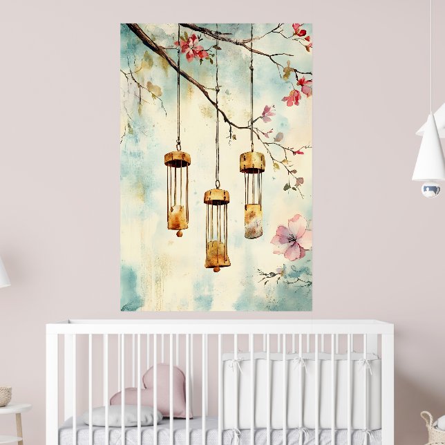 Das Lied der Frühlingsblüten Poster (Kinderzimmer 2)
