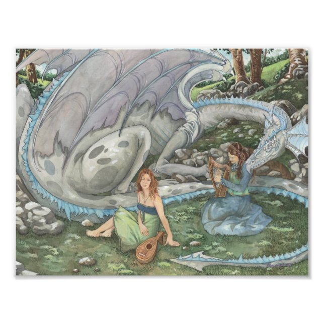 Das Lied des Drachen Fotodruck (Vorne)