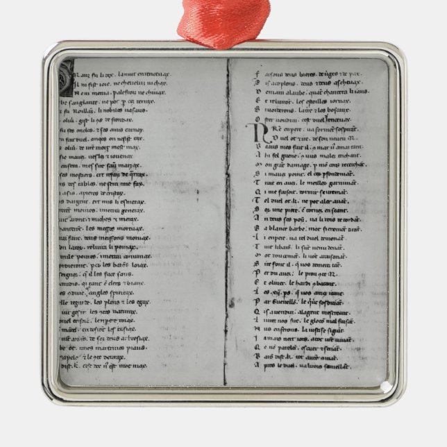 Das Lied von Roland Silbernes Ornament (Vorne)
