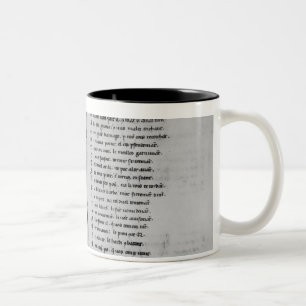 Das Lied von Roland Zweifarbige Tasse