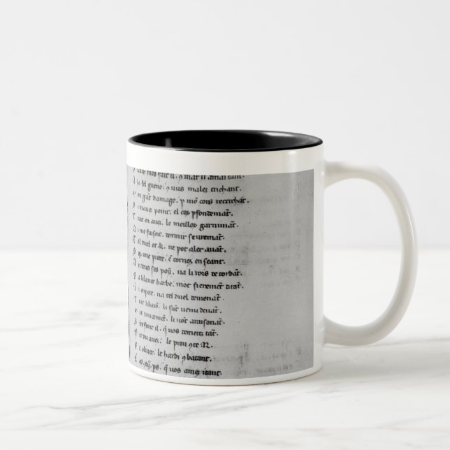 Das Lied von Roland Zweifarbige Tasse (Rechts)