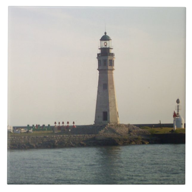 Das Light House in Erie Basin Marina Fliese (Vorderseite)