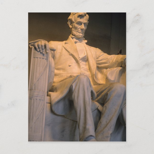 Das Lincoln Memorial in Washington D.C. Postkarte (Vorderseite)