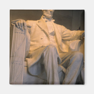 Das Lincoln Memorial in Washington DC Magnet