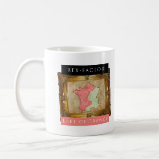 Das links von Frankreich, schlichte Tasse